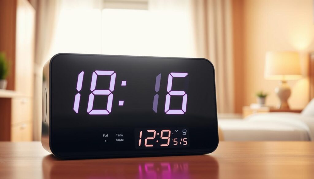 Digital alarm clock