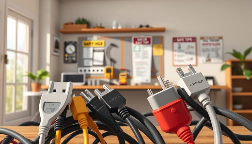 Extension cord power ratings and safety