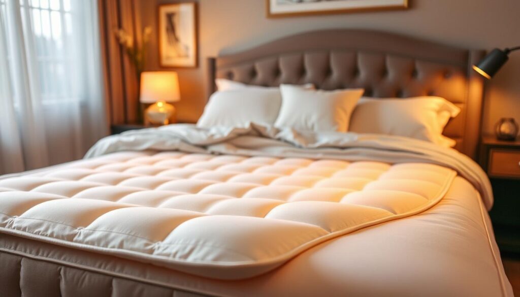 Heated mattress pad Heated mattress pad