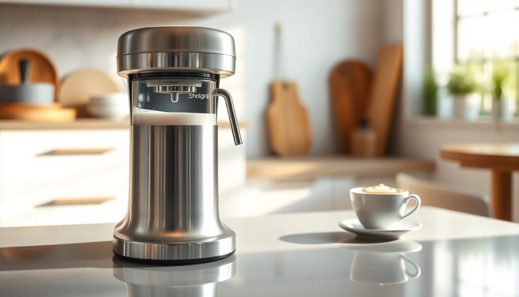 Milk frother machine