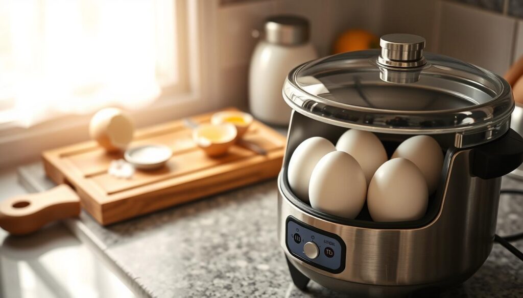hard boiled egg cooker