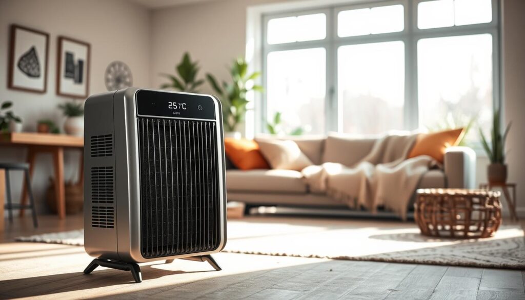 thermostat-controlled heater