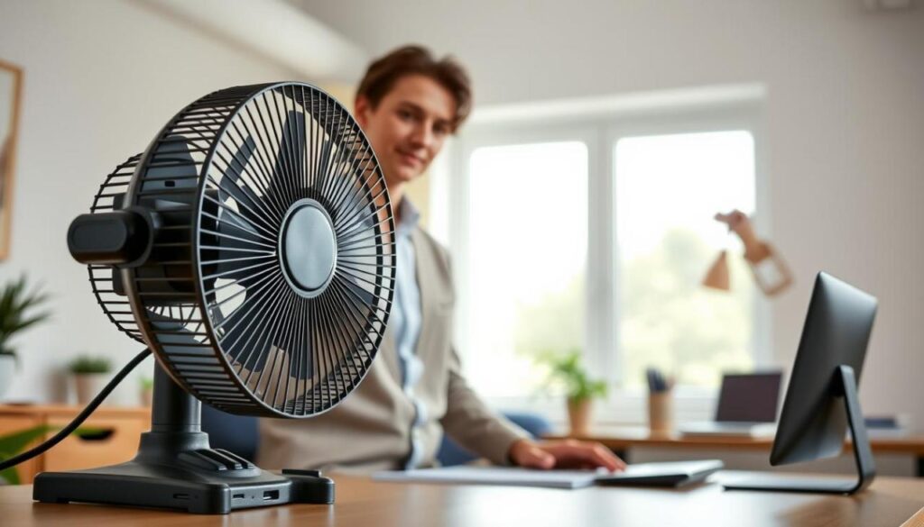 Clip-on Fan Guide for Portable Cooling Solutions