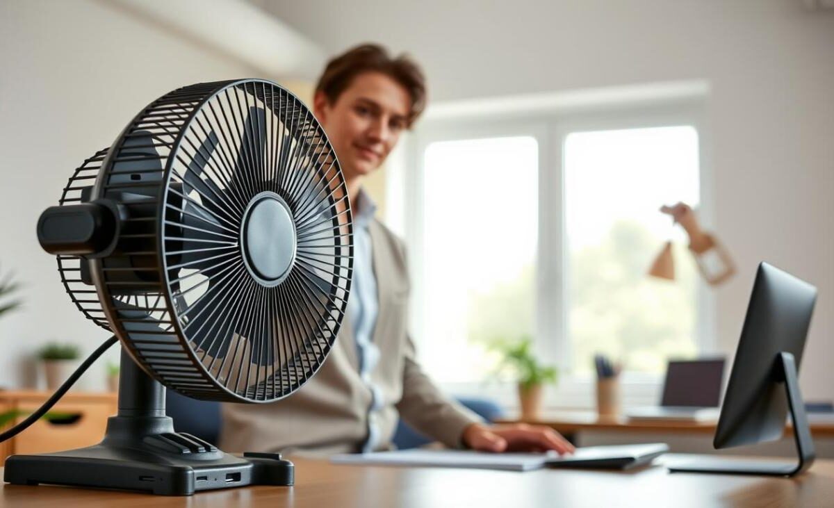 Clip-on Fan Guide for Portable Cooling Solutions