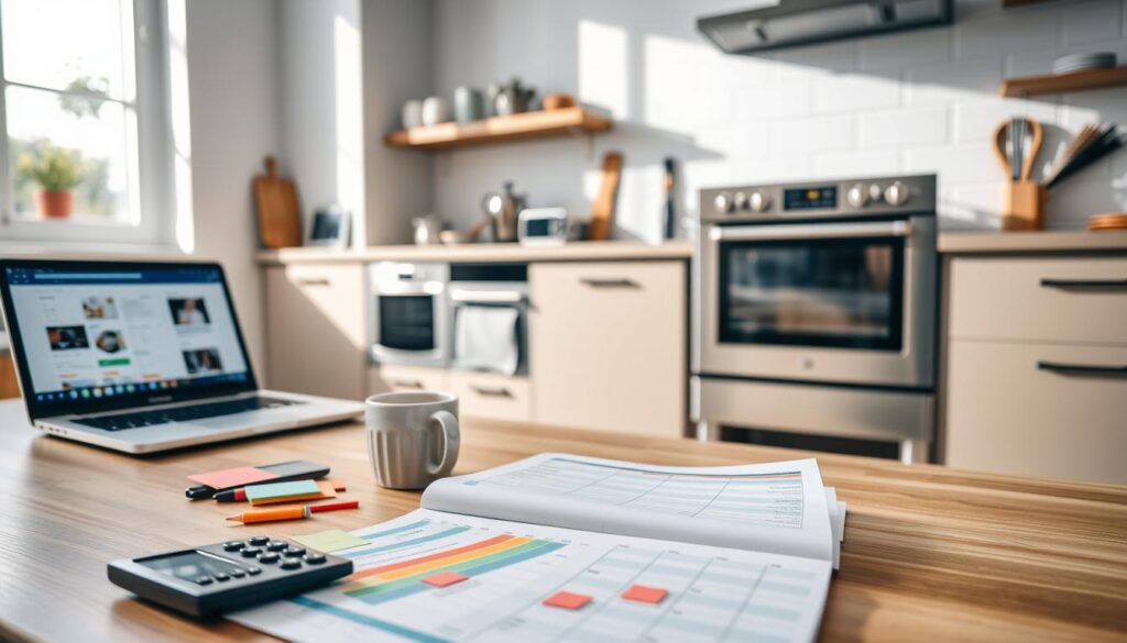 Budgeting for a new stove and kitchen appliance