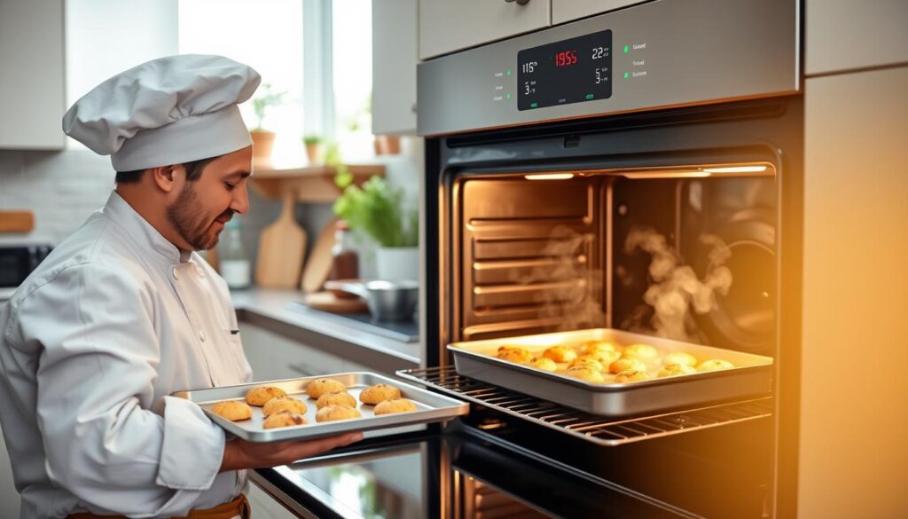 Cooking with different oven temperature settings Cooking with different oven temperature settings