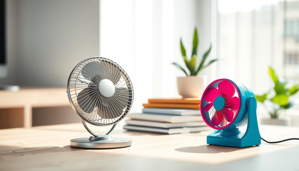 small fan and mini fan for desk ventilation