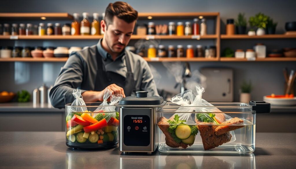 sous vide cooking technique